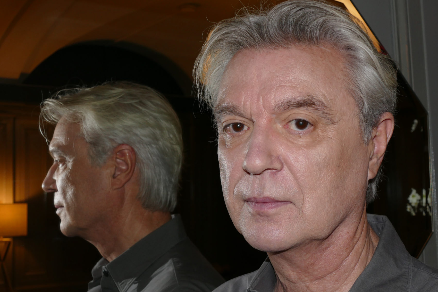 Musician David Byrne. (Paul Robicheau for WBUR)