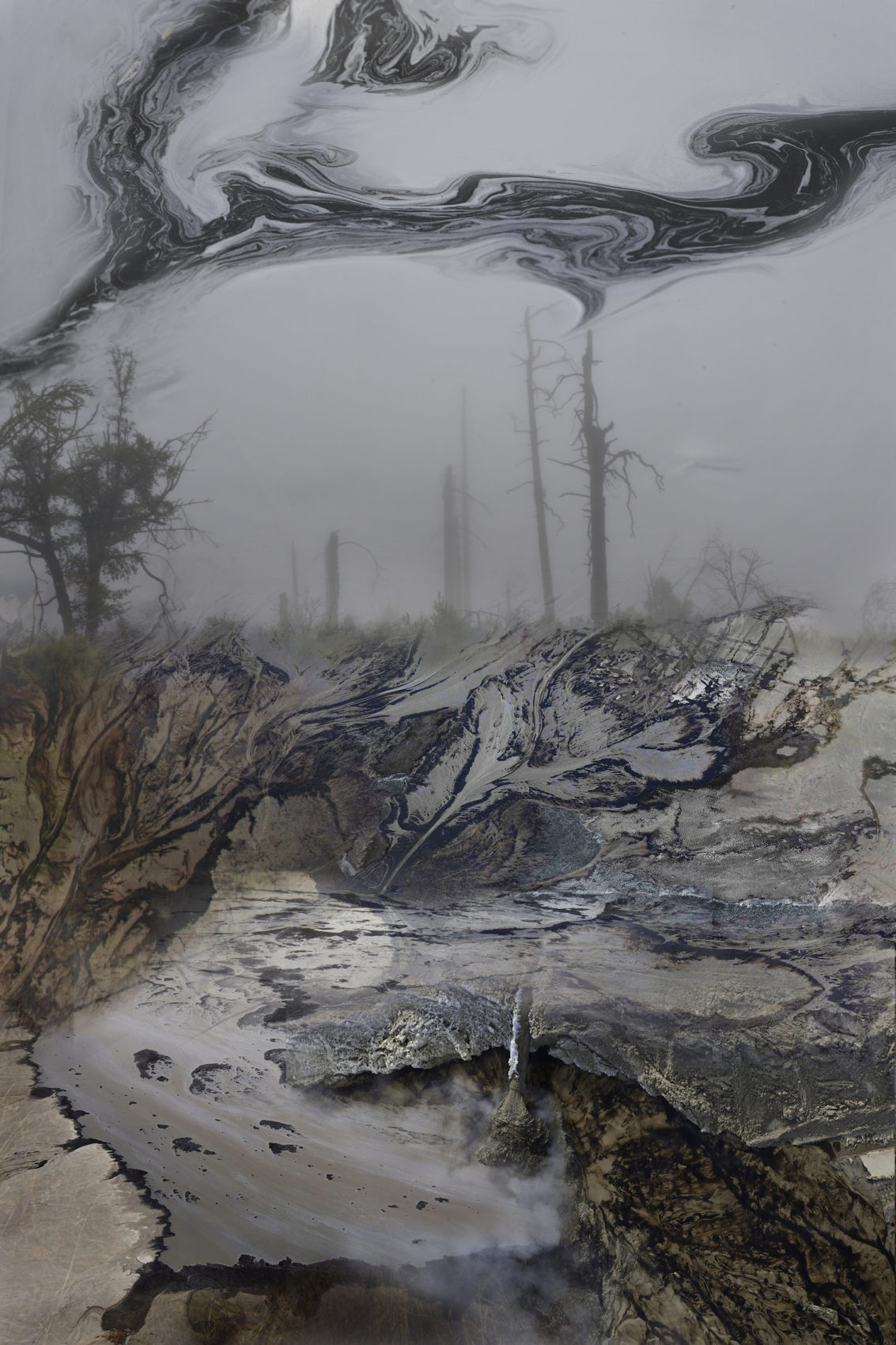"Coal Ash" by Elizabeth LaPides (Courtesy of the artist)