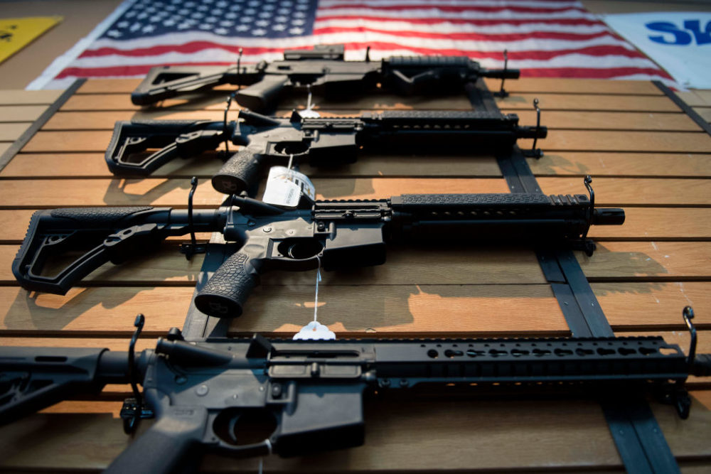 San Jose Mayor Sam Liccardo has proposed introducing a gun insurance requirement for all gun owners except police, less than a month after a mass shooting in Gilroy, California. (Jim Watson/AFP/Getty Images)