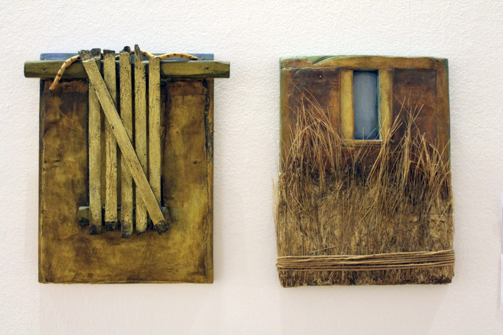 Two untitled pieces created in 1993 by artist Julie S. Graham. (Courtesy of the estate of Julie S. Graham)