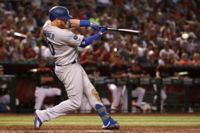Justin Turner has been successful on the baseball field. But in fantasy? Not so much. (Christian Petersen/Getty Images)
