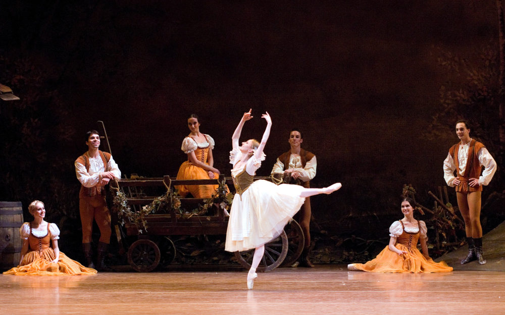 Larissa Ponomarenko in the Boston Ballet's 2007 production of &quot;Giselle.&quot; (Courtesy Gene Schiavone/Boston Ballet)