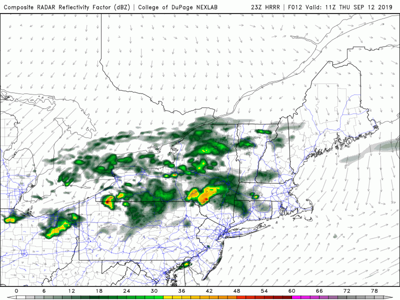 Today's Weather Much Cooler, With Some Rain WBUR News