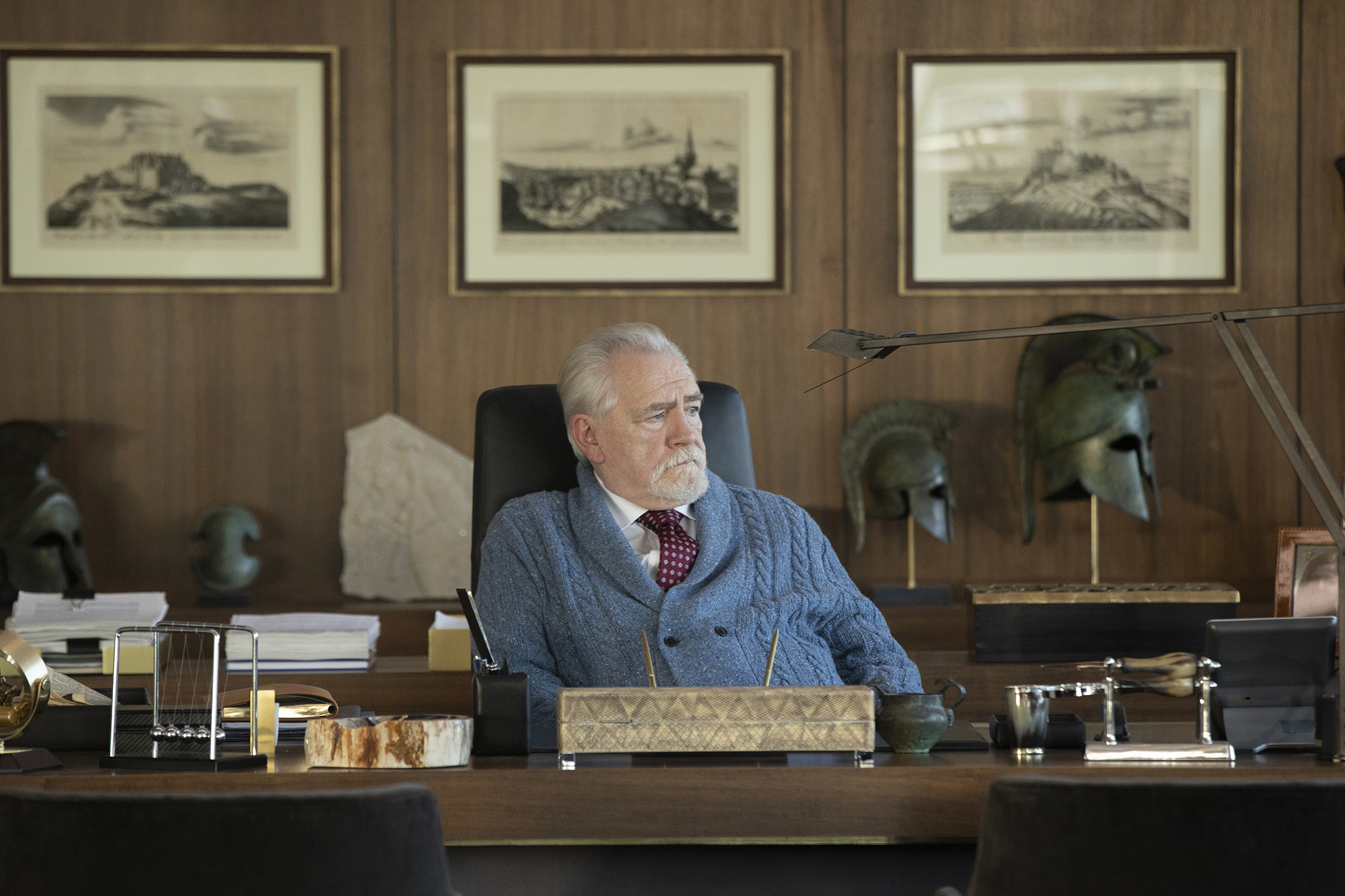 Actor Brian Cox plays media titan Logan Roy on HBO's "Succession." (Craig Blankenhorn/HBO)
