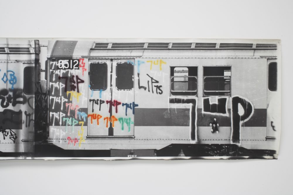 Gordon Matta-Clark, &quot;Graffiti Photoglyph,&quot; 1973. (Courtesy of the estate of Gordon Matta-Clark and David Zwirner)