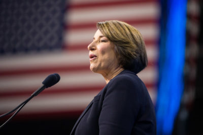 2020 Candidate Amy Klobuchar Says Her 'Optimistic Economic Agenda' Will Attract Voters