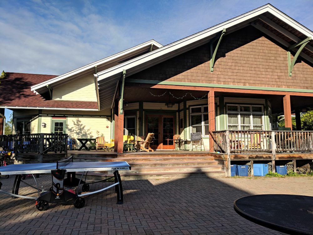 The common house in the author's cohousing community, where members gather for occasional celebrations and weekly meals. (Courtesy)