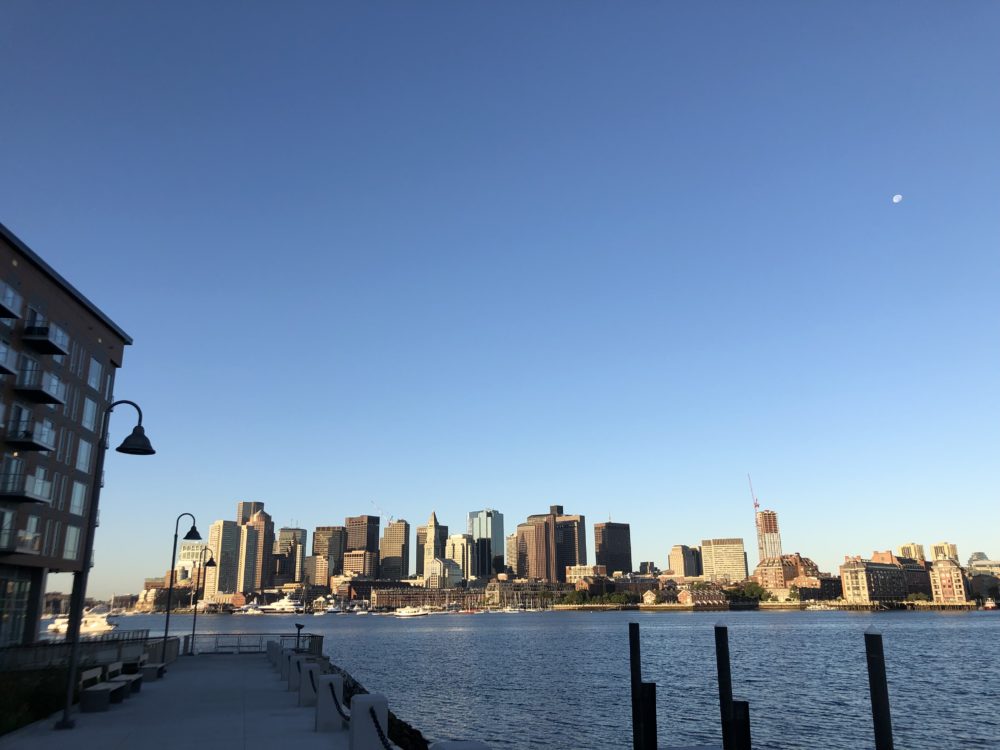 A view from Clippership Wharf in East Boston. (Courtesy: Inkhouse)