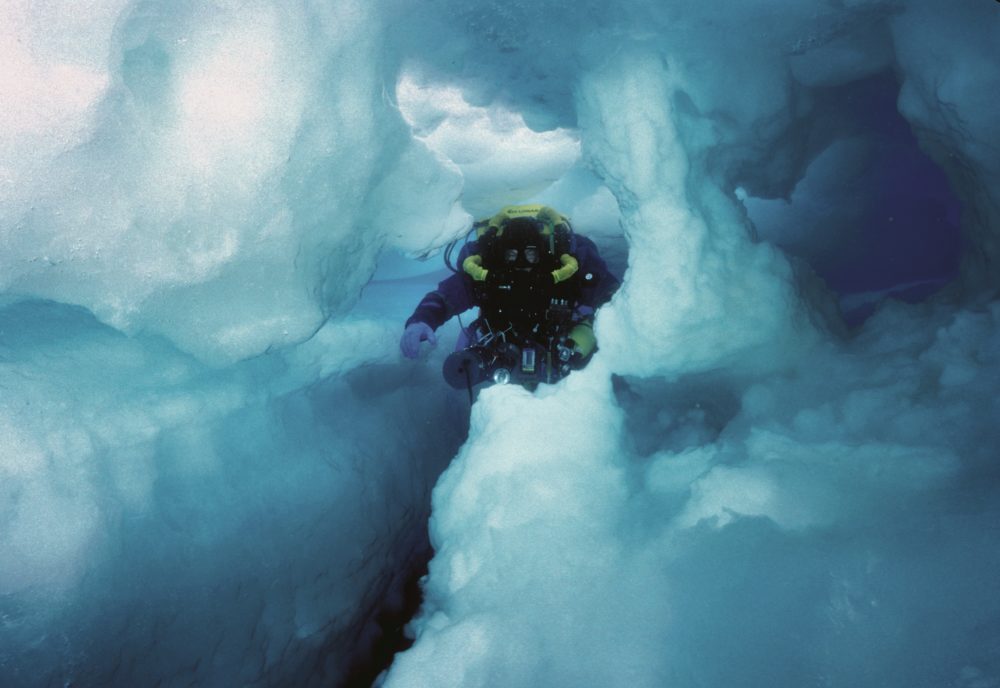 Jill Heinerth and her crew faced near-death moments during their dives. (Courtesy Jill Heinerth)