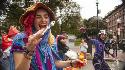 Photos: See Nick Cave's Giant Inflatable Sculpture Parade From South End To Upham's Corner