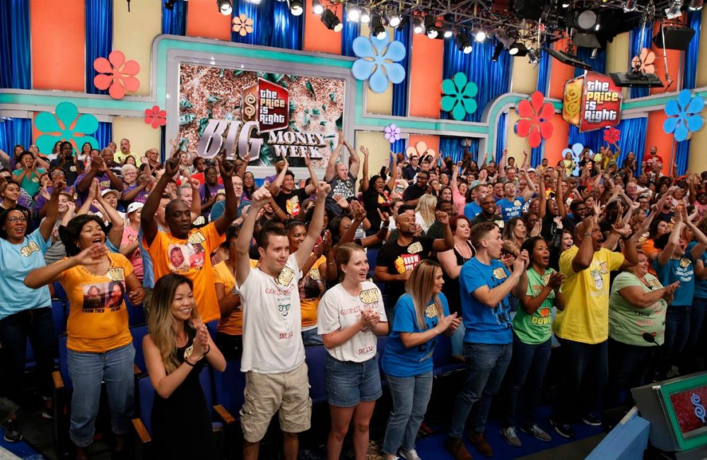The studio audience at "The Price Is Right" taping. ("The Price Is Right"/Facebook)