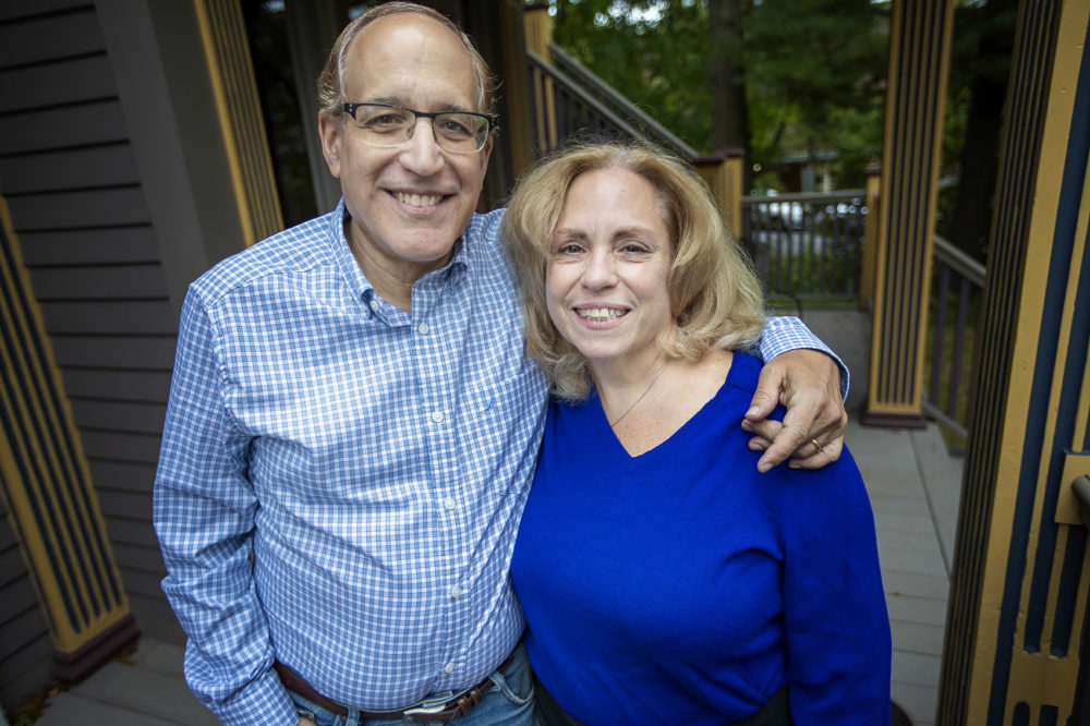 Yuval and Bonny Gilbert (Jesse Costa/WBUR)