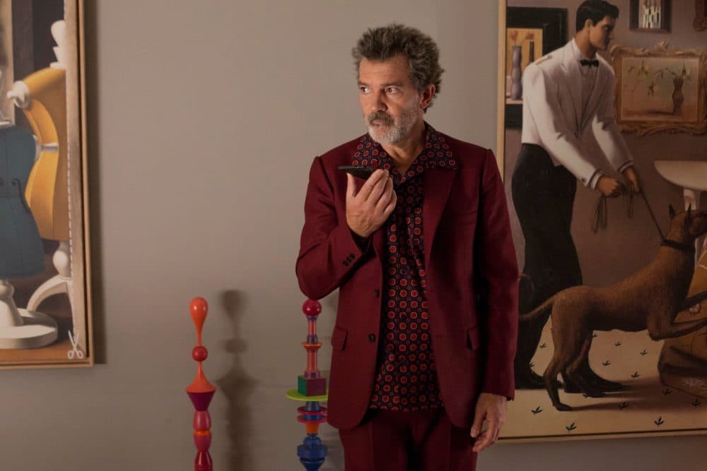 Antonio Banderas as film director named Salvador Mallo in writer-director Pedro Almodóvar’s &quot;Pain and Glory.&quot; (Courtesy Manolo Pavón/El Deseo and Sony Pictures Classics)