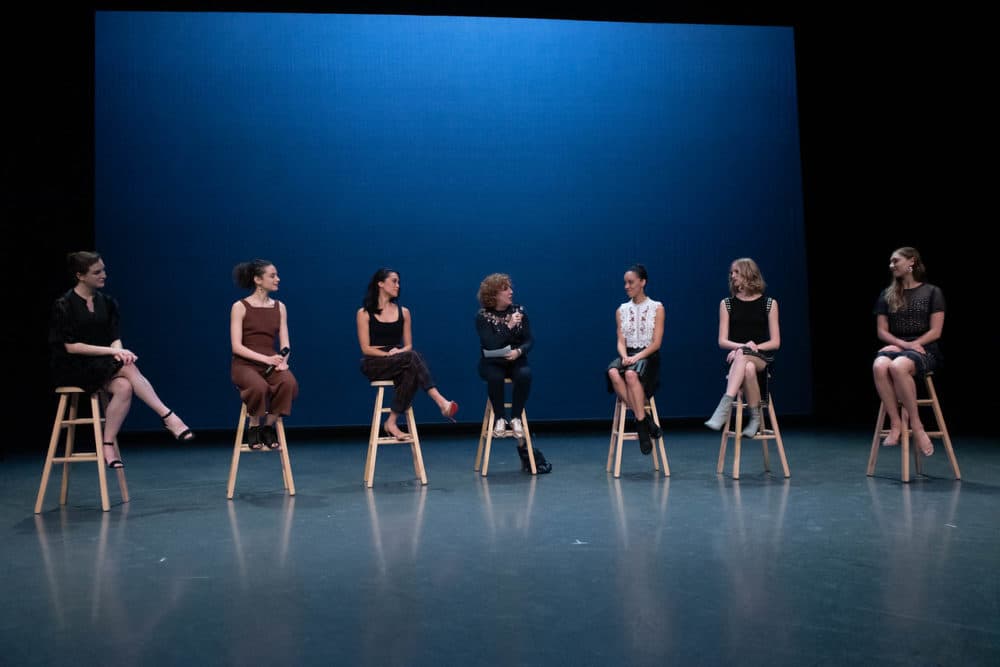 The choreographers sit down with Helen Pickett. (Courtesy Brooke Trisolini/Boston Ballet)