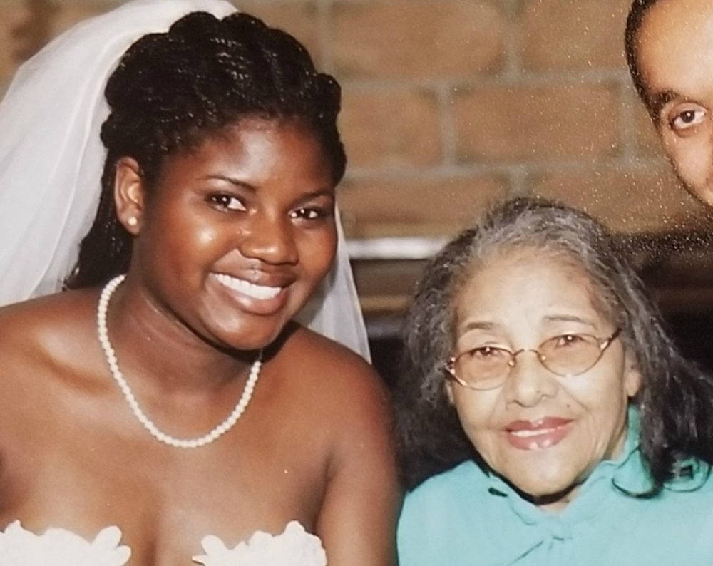 The author, pictured with her grandmother, in 2005. Ethel was 86 years old. (Courtesy)