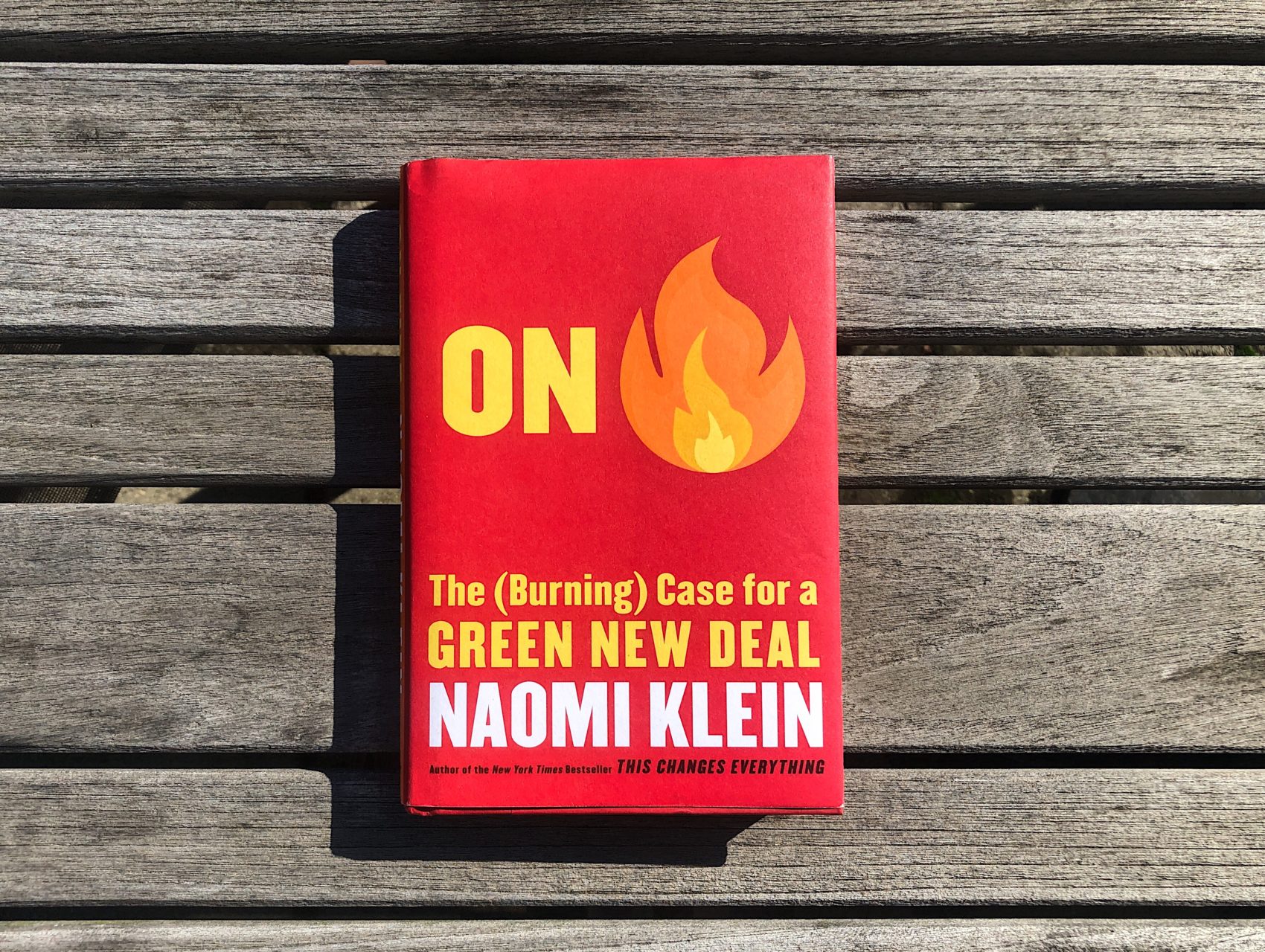 "On Fire: The Burning Case for a Green New Deal" by Naomi Klein (Allison Hagan/Here & Now)