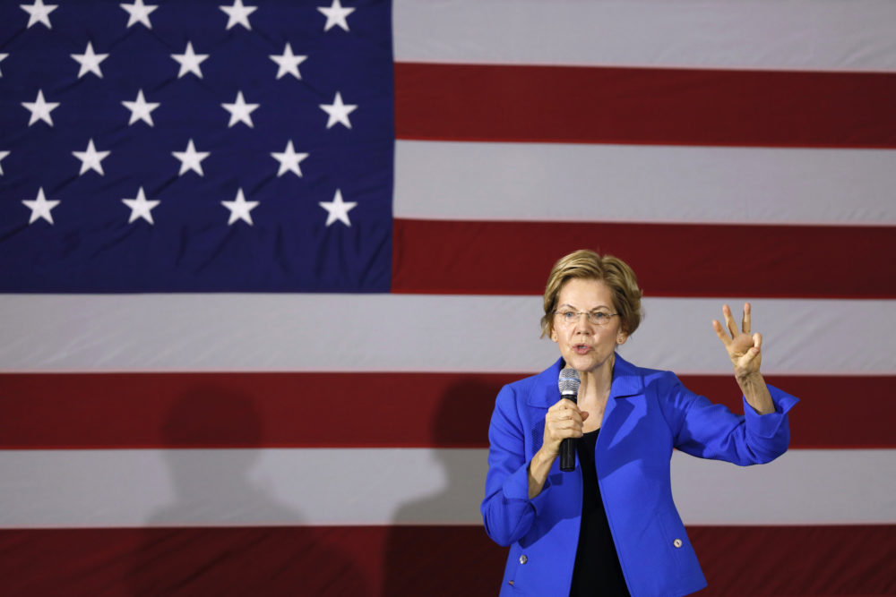 Democratic presidential candidate Sen. Elizabeth Warren, D-Mass. (Charlie Neibergall/AP)