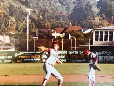 Newsom grew up playing baseball. (Courtesy: Gavin Newsom)