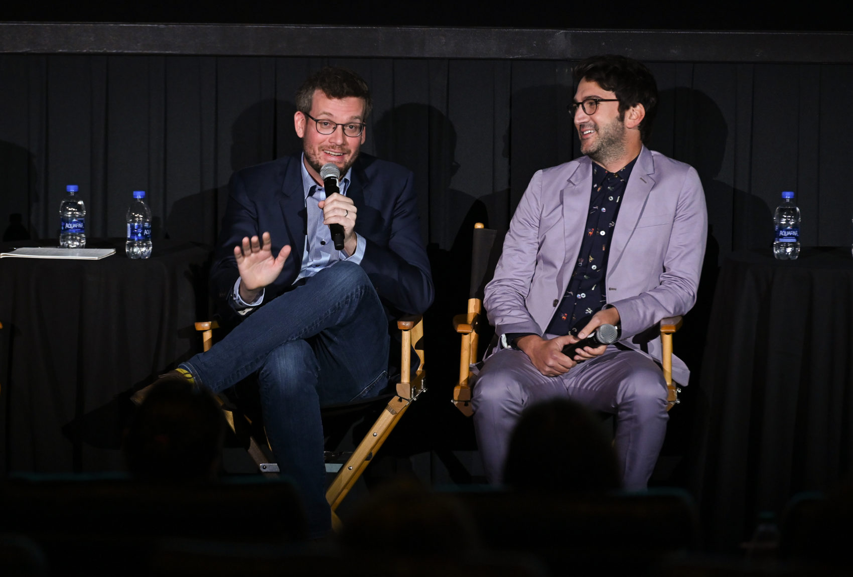 John Green and Josh Schwartz attend the "Looking For Alaska" screening during the 2019 Tribeca TV Festival in New York City. (Noam Galai/Getty Images)