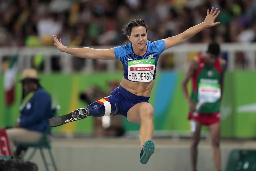 Lacey Henderson represented the U.S. at the 2016 Paralympics in Rio de Janeiro. (Alexandre Loureiro/Getty Images)