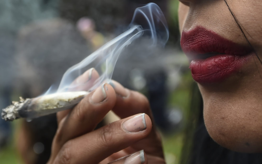 Expectant women are increasingly using marijuana products during pregnancy. (Raul Arboleda/AFP/Getty Images)