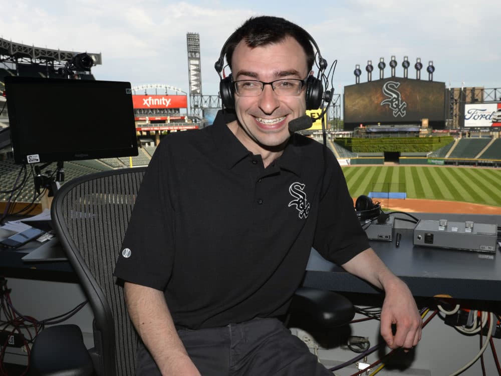 As a kid, Jason Benetti practiced his play-by-play skills while playing video games. (Ron Vesley)