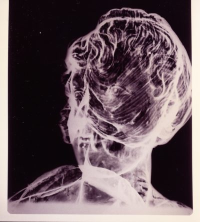 An X-ray of the mysterious figurehead (Courtesy Peabody Essex Museum)