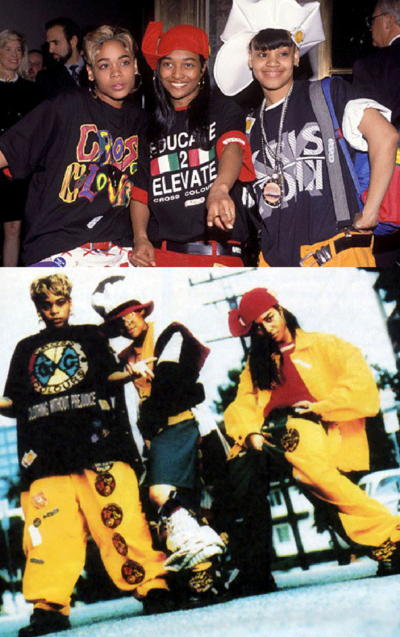 TLC in 1992 (Courtesy of Cross Colours)