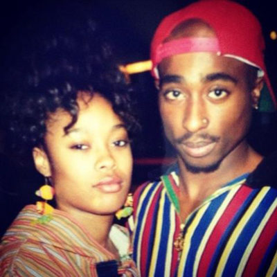Tupac and DaBrat, 1992 (Courtesy of Cross Colours Archive)