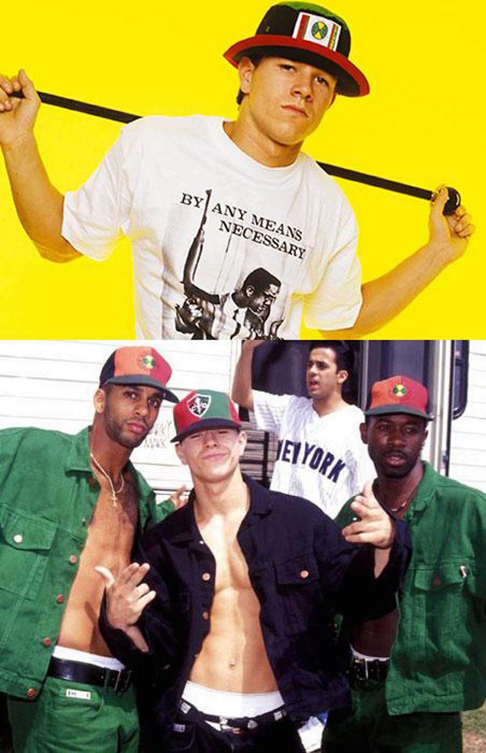 Mark Wahlberg aka "Marky Mark", 1992 (Courtesy of Cross Colours Archive)