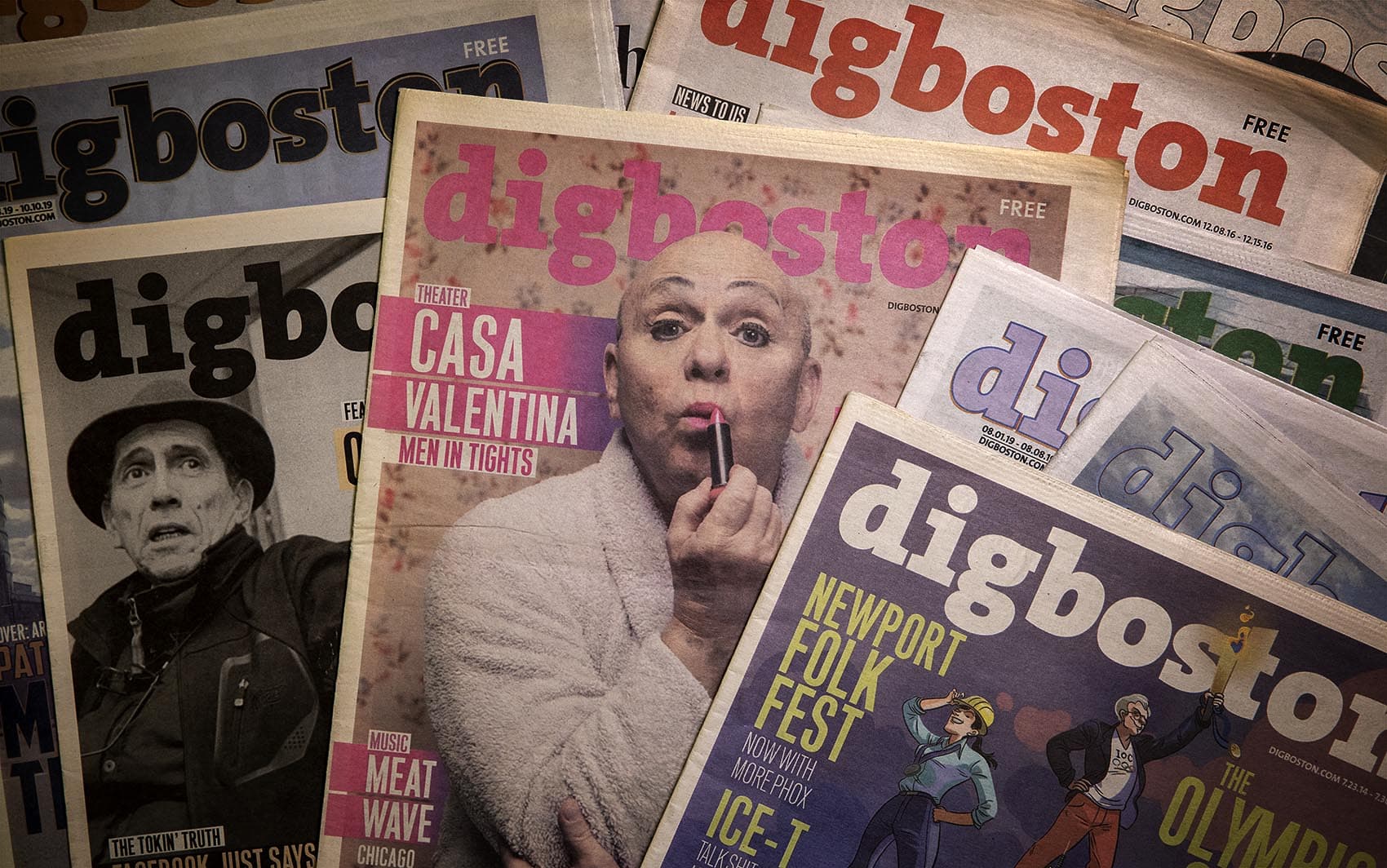 While DigBoston is heavily focused on arts coverage, its edtiors say they want to do more investigative stories. (Robin Lubbock/WBUR)