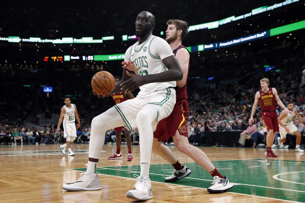 Tacko Fall has been a fan-favorite all around the NBA. (Michael Dwyer/AP)