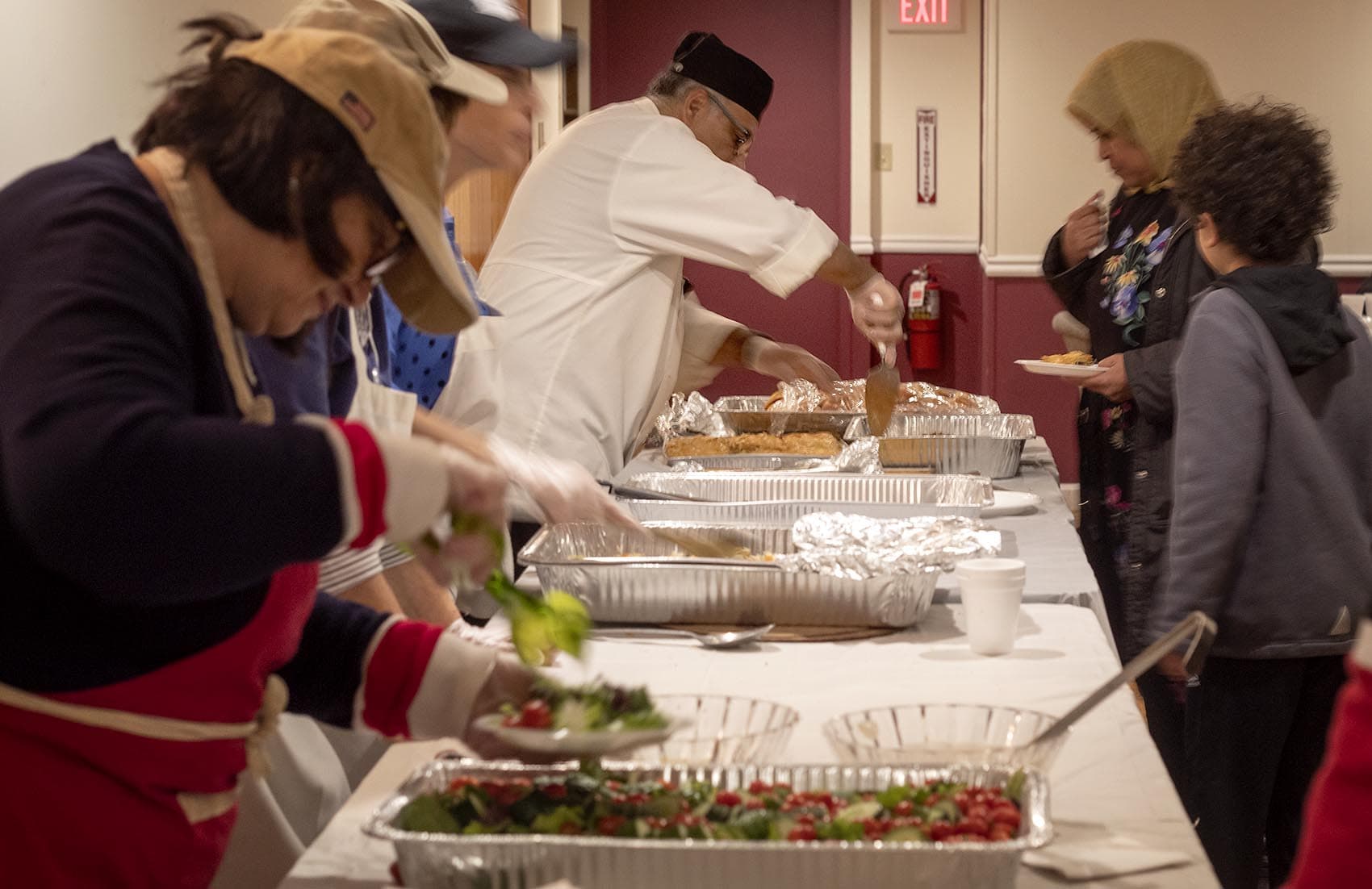 In Worcester Arabic Speaking Refugees Gather For Thanksgiving Wbur News 