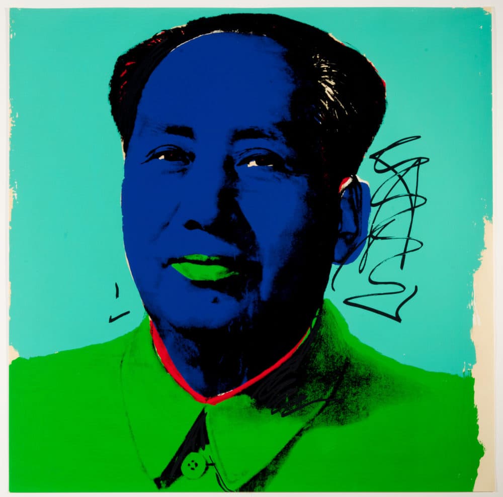 Andy Warhol's 1972 screenprint &quot;Mao Tse-Tung&quot; (Courtesy Artists Rights Society)