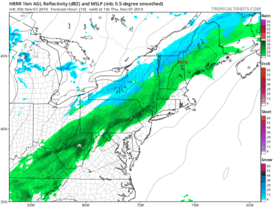 Today's Weather: Dry Start, Wet Finish, With Overnight Snow Showers ...