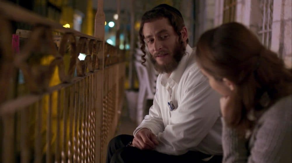 Michael Aloni in scene from “Shtisel.” (Courtesy Netflix)