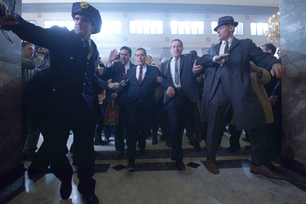 A still from Martin Scorsese’s “The Irishman.” (Courtesy Niko Tavernise/Netflix)