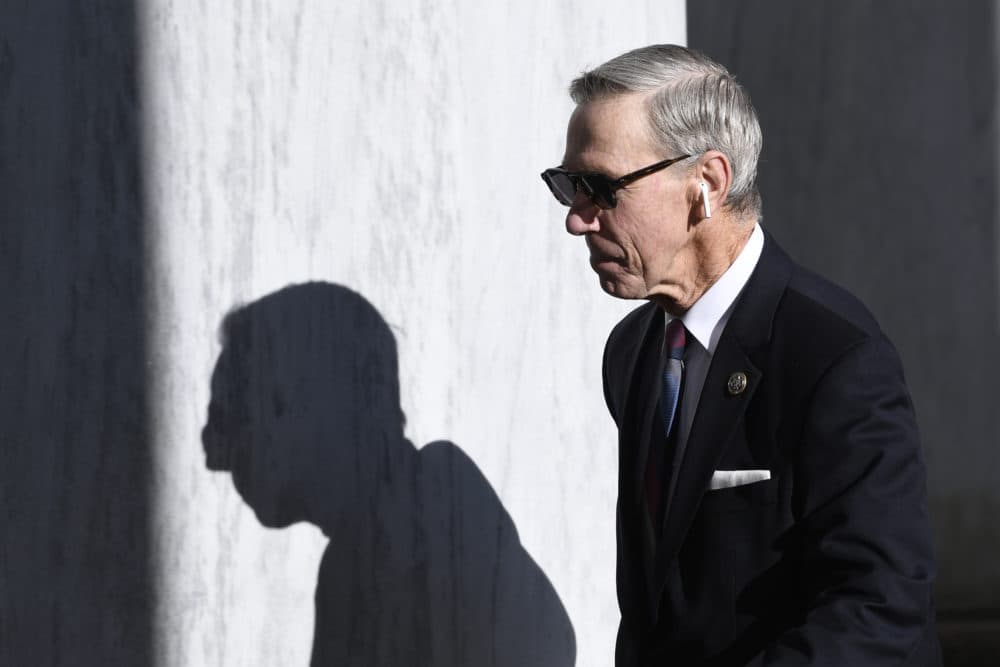 Rep. Stephen Lynch, D-Mass., arrives at the Rayburn House Office Building on Capitol Hill in Washington on Oct. 23. (Susan Walsh/AP)