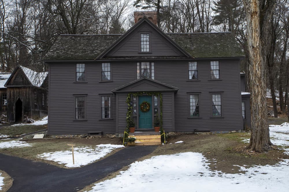 Louisa May Alcott's Orchard House in Concord. (Jesse Costa/WBUR)