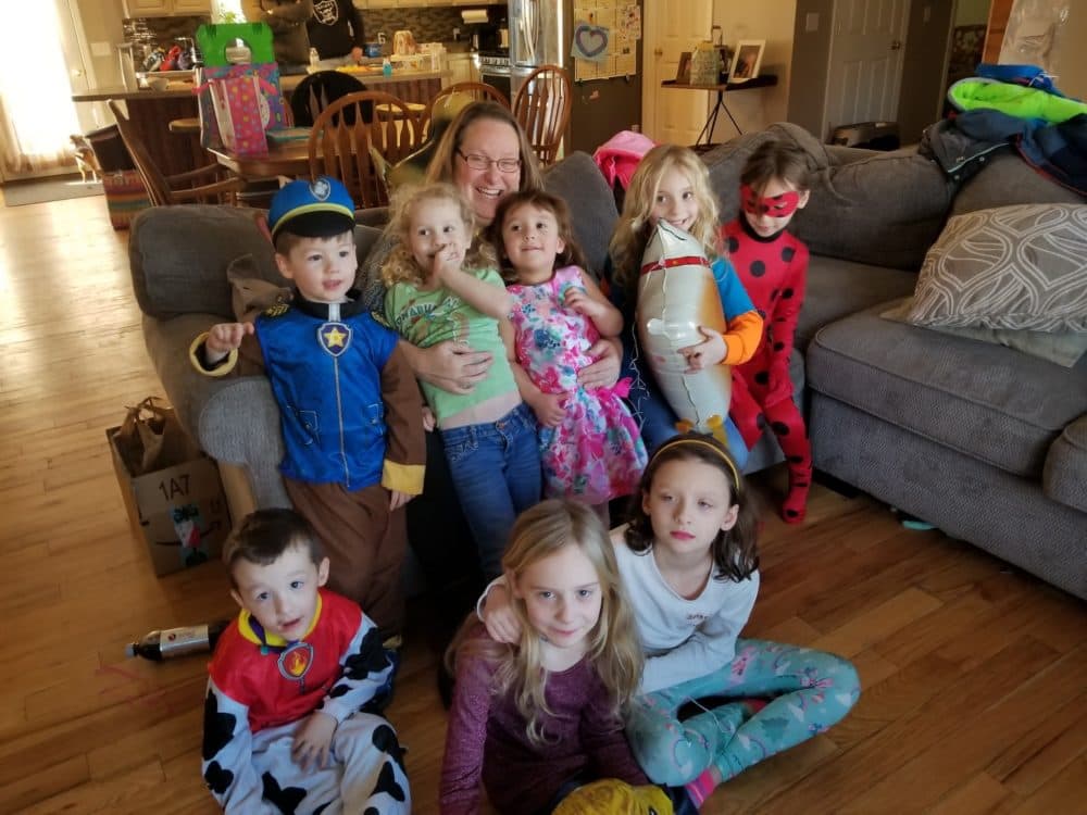 Ruthy Brown surrounded by her grandchildren. (Courtesy Ruthy Brown)