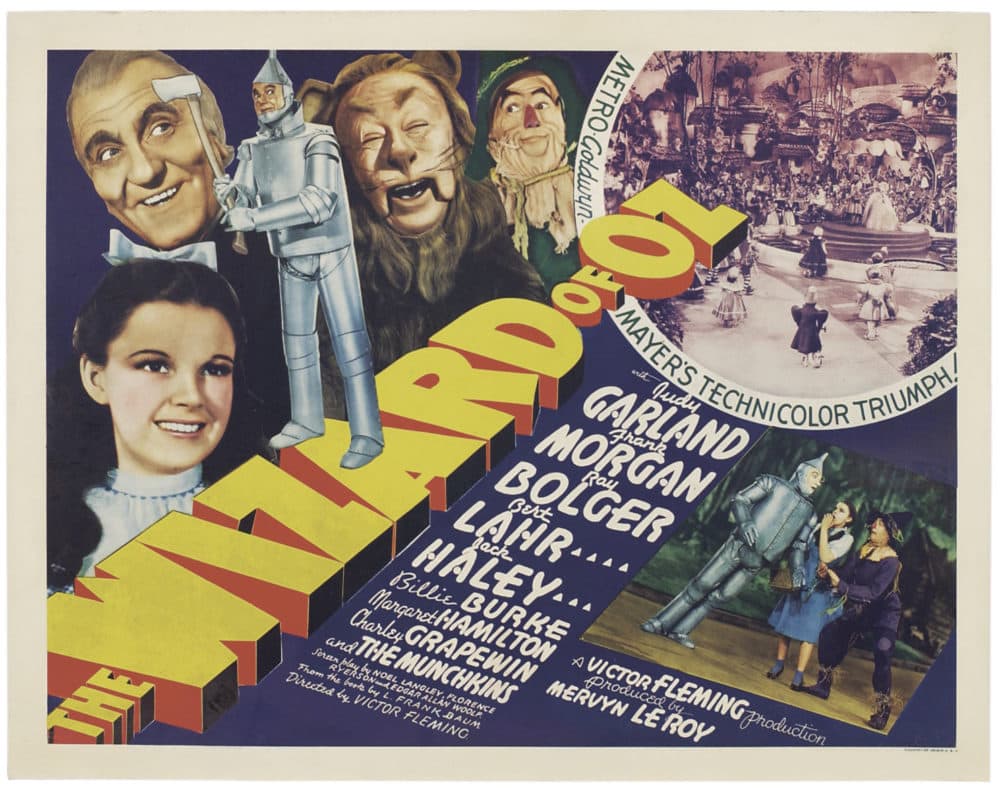 &quot;The Wizard of Oz&quot; film poster, screening as part of the Brattle Theatre's series &quot;Films for Kids of All Ages.” (Courtesy Brattle Theatre)