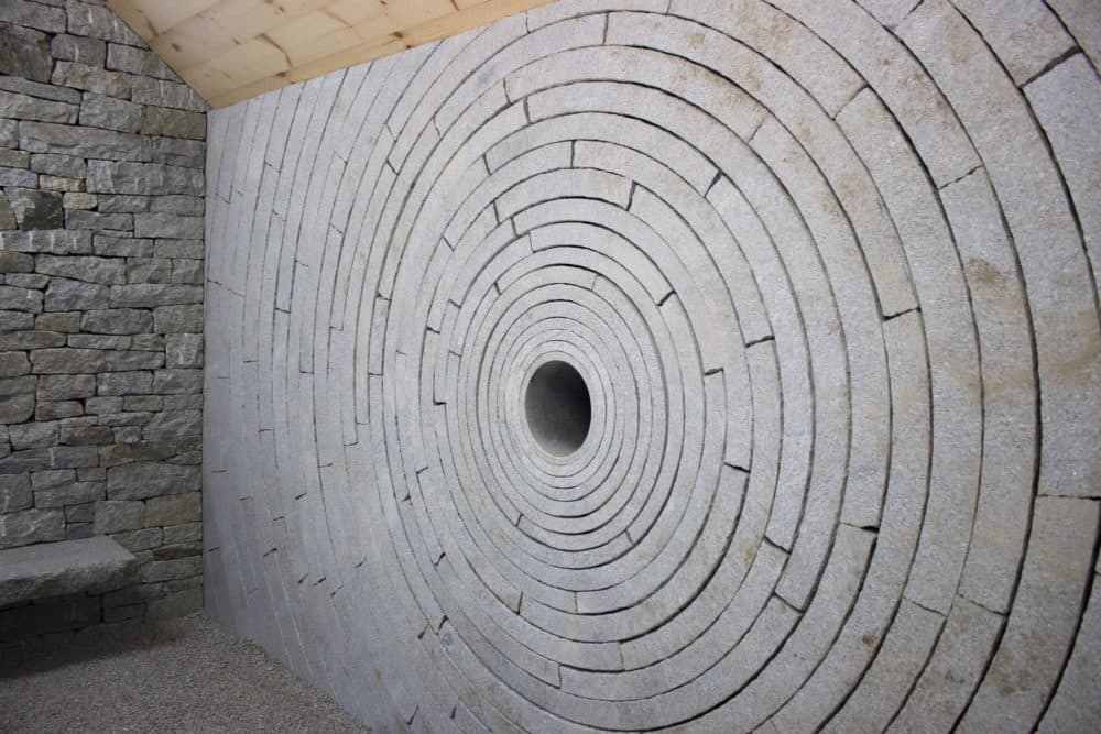Andy Goldsworthy's &quot;Watershed.&quot; (Courtesy deCordova)