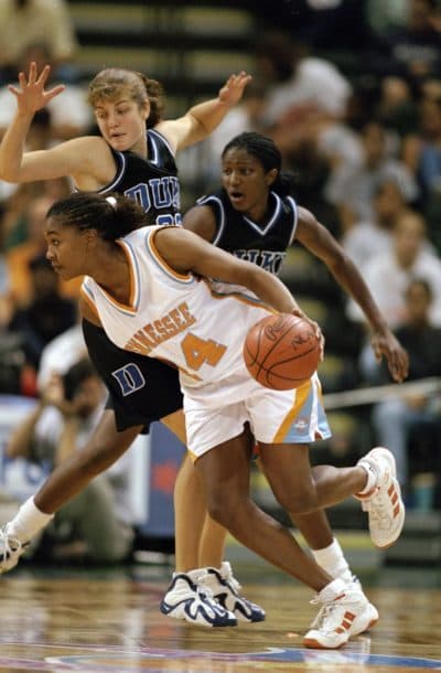 Tamika starred at the University of Tennessee even as a freshman. (Andy Lyons/Allsport/Getty Images)
