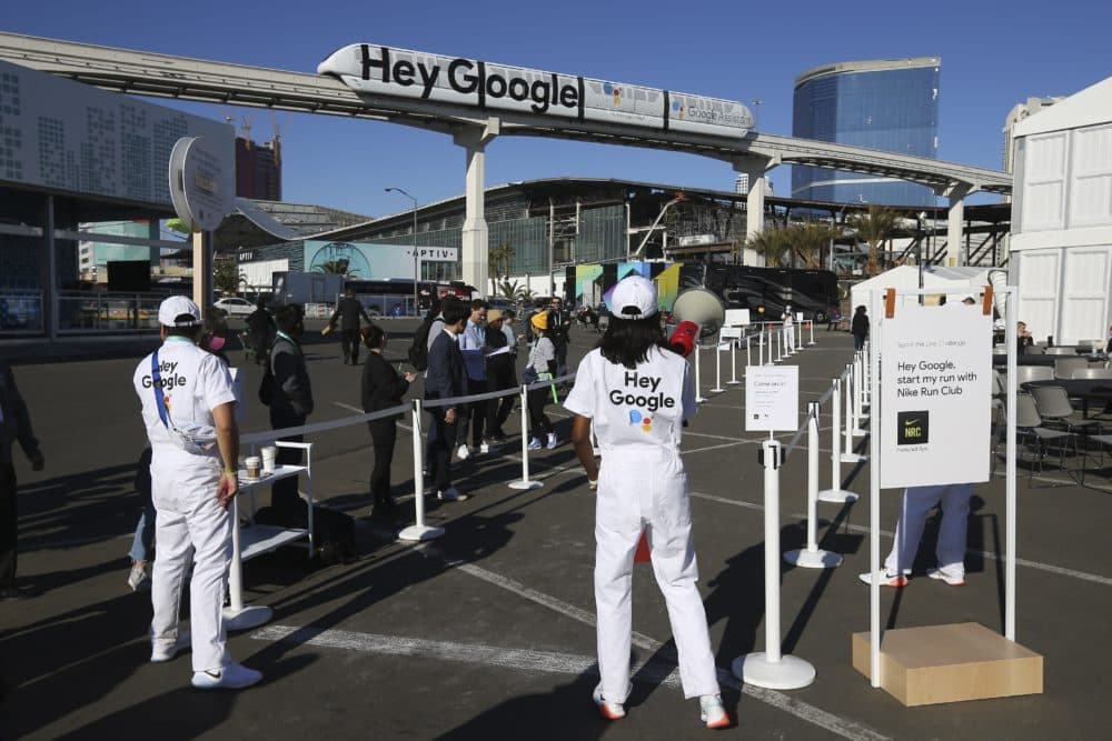 Google Assistant was out in full force at CES. (Ross D. Franklin/AP)