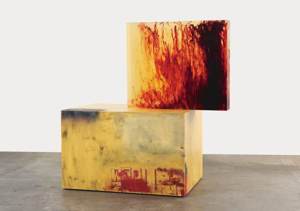 Sterling Ruby, &quot;ACTS/WS ROLLINS,&quot; 2011. (Courtesy Sterling Ruby Studio, Los Angeles)