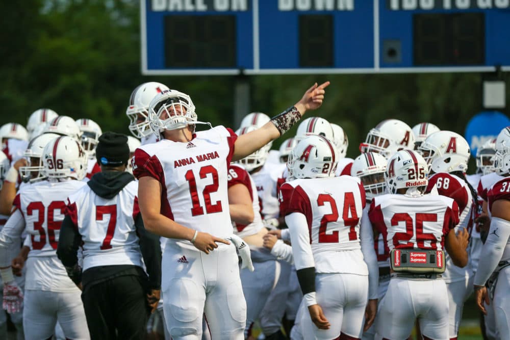 Anna Maria's football team has created a buzz around the campus. (Courtesy Anna Maria Athletics)