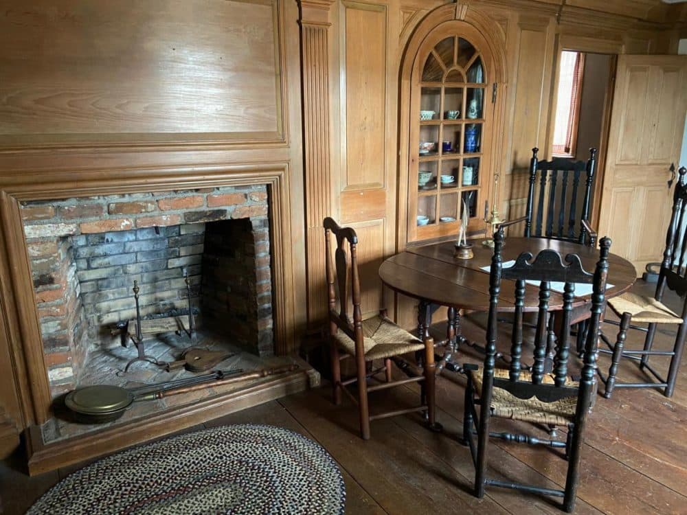 The upstairs study in the Ashley House where the Sheffield Resolves were written in 1773. Elizabeth Freeman, an enslaved member of the household, would have overheard the writers discussing the ideas of freedom and equality. 9Credit: Nancy Eve Cohen/NEPR)
