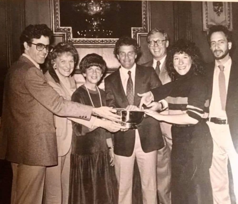 The Boston cast of &quot;Shear Madness&quot; in 1981. (Courtesy Cranberry Productions)