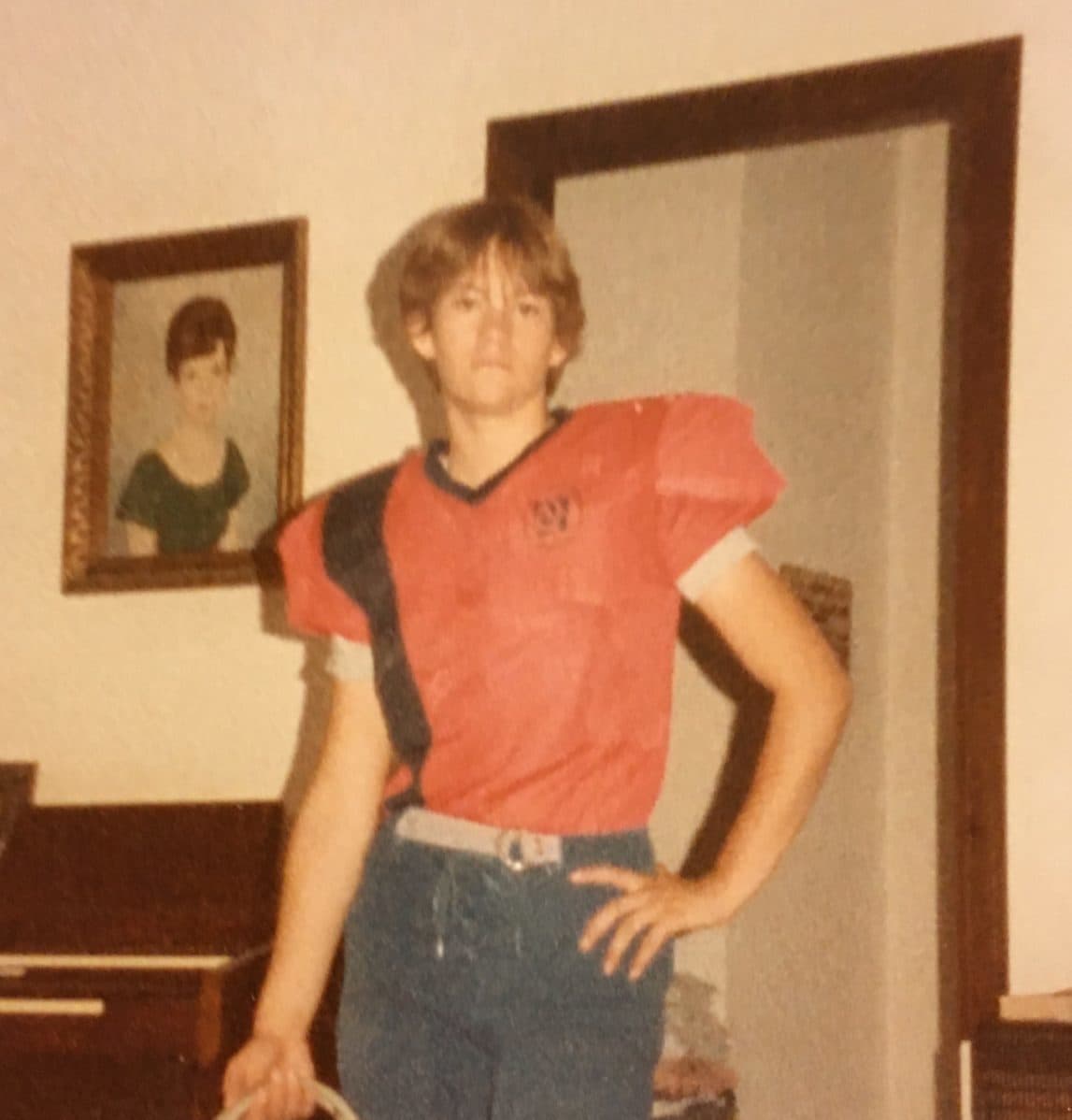 Deanna Hansson was the quarterback on her high school team. (Courtesy Deanna Hansson)