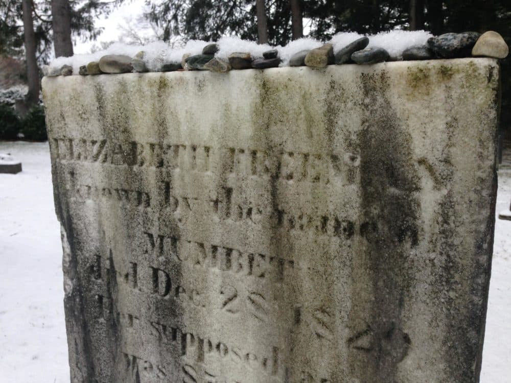 Elizabeth Freeman is buried in the Sedgwick family plot in the Stockbridge, Massachusetts, cemetery. (Credit: Nancy Eve Cohen/NEPR)